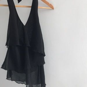 Supper sexy black halter